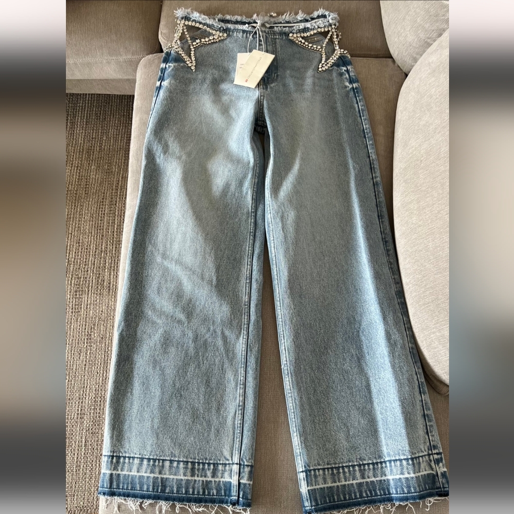 Stella Mccartney x H&M jeans Size 10 - Picture 3 of 12